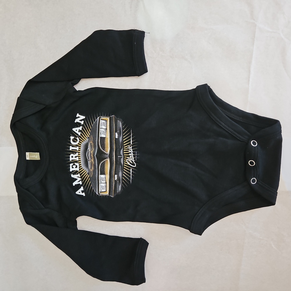 Organic Long Sleeve Baby Bodysuit